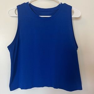 Lululemon Breeze By Muscle Cropped Tank